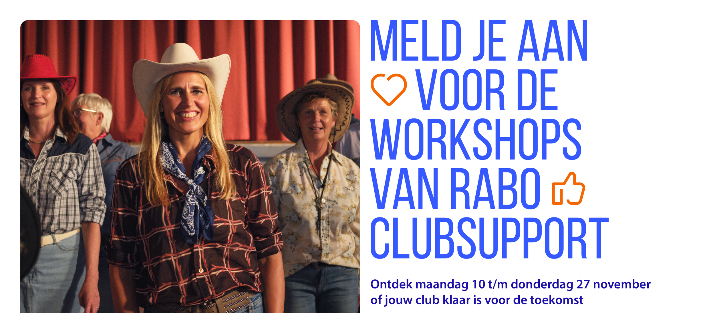 Uitnodiging rabo clubsupport workshops
