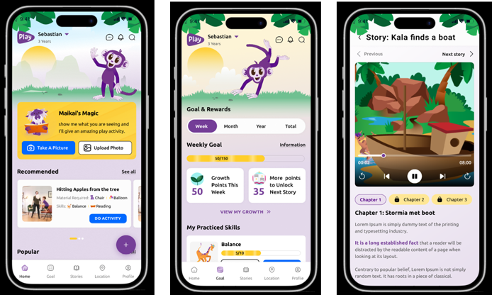 Afbeelding van de Monkey Moves app